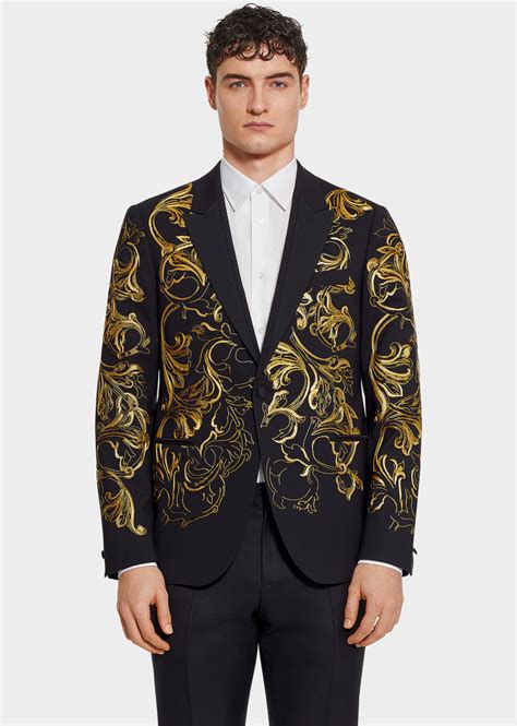 versace classic suit price|Versace suit cost.